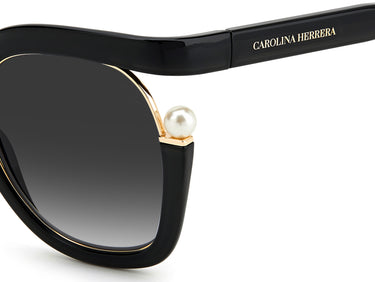 Women Carolina Herrera Sunglasses: CH 0003/S - Black - SpecSMART Eye Clinic (Zoom View)